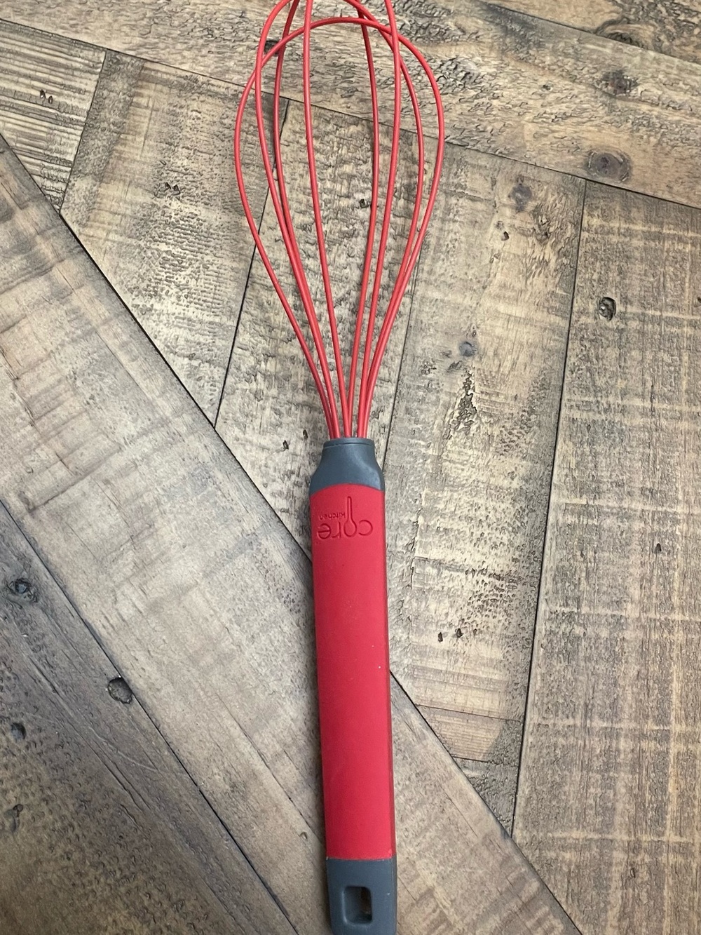 Core Kitchen silicone whisk handle and wire base.